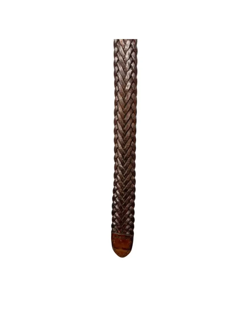 Docker's Woven Leather Belt